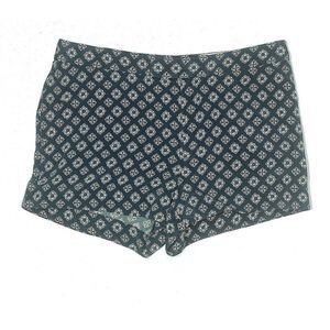 Joseph Women's Silk Chino Shorts Sz 36* Blue Mandala Print *See Measurements